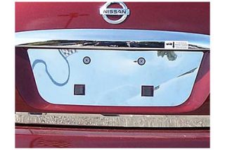 2009 2014 Nissan Maxima Chrome Kits & Packages   ProZ LP29540   ProZ Chrome License Plate Trim