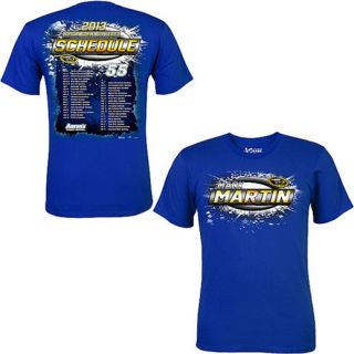 Chase Authentics Mark Martin 2013 NASCAR Sprint Cup Series Schedule T Shirt