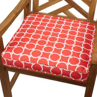 Links Coral 19 inch Indoor/ Outdoor Corded Chair Cushion