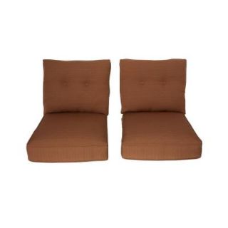 Hampton Bay Marywood Replacement Outdoor Chair Cushion (2 Pack) AC AMC 699C