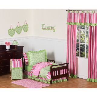 Sweet Jojo Designs Girl Olivia Boutique Toddler 5 piece Comforter Set