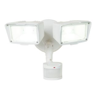 Utilitech Pro 180 Degree 2 Head LED Motion Activated Flood Light