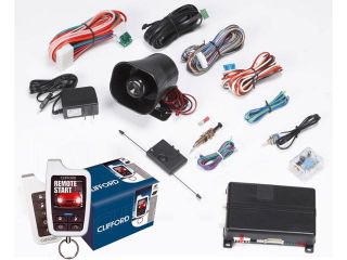 Clifford Responder HD ColorCode SST 2 Way Car Security and Remote Start 590.4X