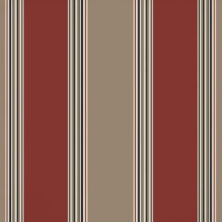 Hampton Bay Chili Stripe Fabric By The Yard DISCONTINUED V547540 10