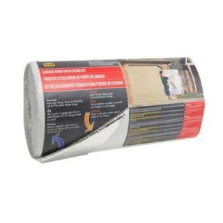 MD Building Products 22 in. x 40 ft. Silver/White Garage Door Insulation Kit 43157