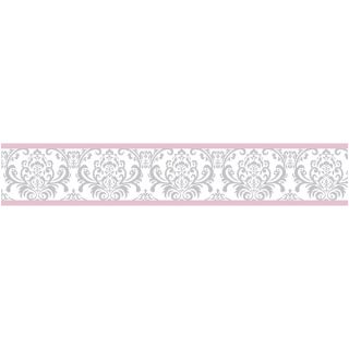 Sweet Jojo Designs Pink, Grey and White Elizabeth Modern Wall Paper