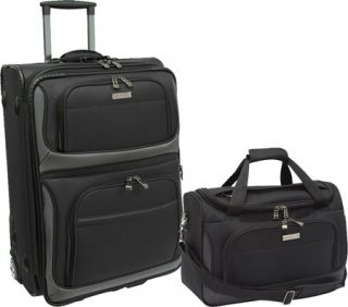 Travelers Choice Lightweight 2 Piece Carry On Luggage Set