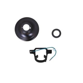 Brookedale 60 in. Oil Rubbed Bronze Ceiling Fan Replacement Mounting Bracket and Canopy Set 581239055