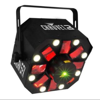 Chauvet DJ SWARM 5 FX RGBAW LED Sound Active Derby, Strobe & Laser Light Effect