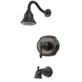 Glacier Bay Lyndhurst 1 Handle Tub and Shower Faucet in Oil Rubbed Bronze 873 0016