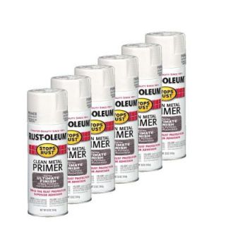 Rust Oleum Stops Rust 12 oz. Clean Metal Primer Spray (6 Pack) DISCONTINUED 182736
