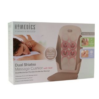 HoMedics Dual Shiatsu Massage Cushion with Heat