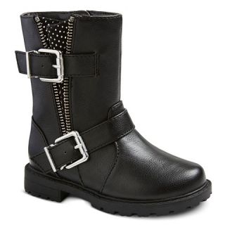 Toddler Girls Cherokee™ Julie Fashion Moto Boots   Black