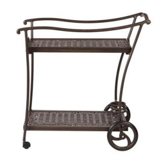 Home Decorators Collection Madrid Bronze Patio Serving Trolley 1927810280