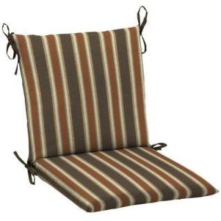 Hampton Bay Scottsdale Stripe Mid Back Outdoor Chair Cushion FD05552B 9D4