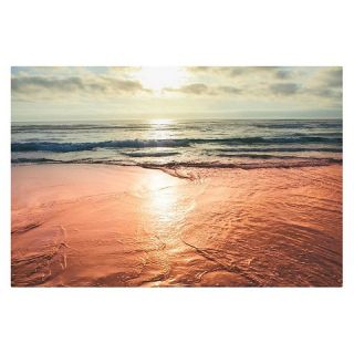 Ariane Moshayedi Sunset Beach Reflections Canvas Art   Multi Colored