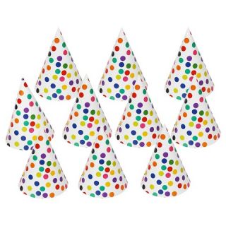 ™ Party Hat Multi Color Polka Dot 10 Count