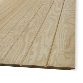 Plywood Siding Panel T1 11 8 IN OC (Common 19/32 in. x 4 ft. x 9 ft ...