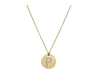 Roberto Coin Tiny Treasures 18K Yellow Gold Initial P Pendant Necklace