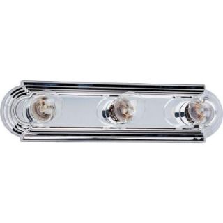Maxim Lighting Essentials 3 Light Polished Chrome Bath Vanity Light 7123PC