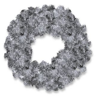 National Tree 24" Champagne Tinsel Wreath
