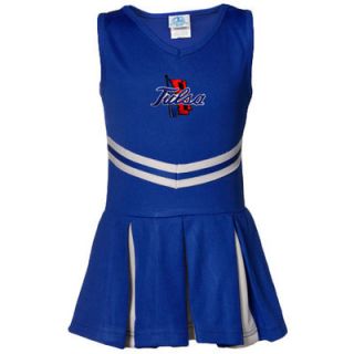 Tulsa Golden Hurricane Youth Girls Royal Blue Cheerleader Dress
