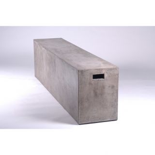 Urbia Mixx Una Fiber Reinforced Natural Concrete Bench