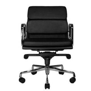 Wobi Office Clyde Low Back Leather Task Chair