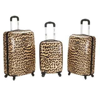 Rockland Designer 3 piece Lightweight Hardside Spinner Luggage Set