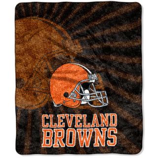 Cleveland Browns 50 x 60 Strobe Sherpa Blanket