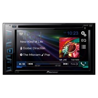 Refurbished Pioneer AVH 271BT 6.2" Double DIN DVD Receiver with Bluetooth