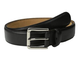 Cole Haan 30mm Belt with Pressed Edge and Heat Crease Detail Blazer Blue