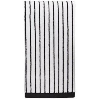 Mainstays Black and White Hand Towel