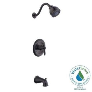 Glacier Bay Varina Single Handle 3 Spray Tub and Shower Faucet in Oil Rubbed Bronze 873W 2016