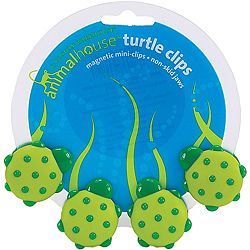 Animal House Turtle Magnetic Mini Clips (Set of 4)   14106978