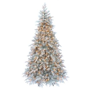 Kurt Adler 7 foot Pre lit Frosted Pine Tree   16717899  