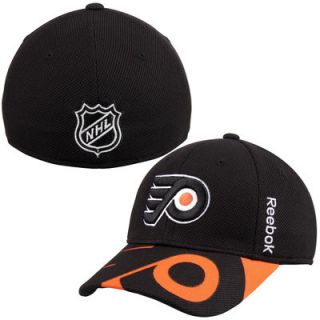Philadelphia Flyers Reebok Youth 2015 NHL Draft Structured Flex Hat   Black