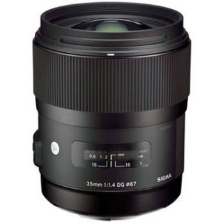 Sigma 35mm f/1.4 DG HSM Art Lens for Canon DSLR Cameras 340 101