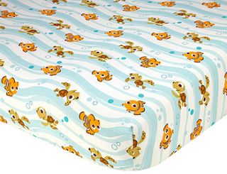 Disney Baby   Finding Nemo Crib Sheet    Disney Baby