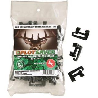 Deer Stopper Stake Ribbon Clips for Plot Saver Kit, Pkg. of 30