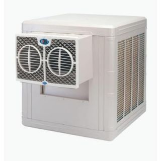 Brisa 3000 CFM 2 Speed Front Discharge Window Evaporative Cooler for 700 sq. ft. (with Motor) BW3004