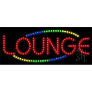 Sign Store L100 0812 Lounge Animated LED Sign, 27 x 11 x 1 inch