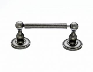 Top Knobs ED3APD Antique Pewter Toilet Paper Holder