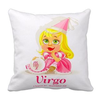 Mia Lee Baby Zodiac Virgo Throw Pillow   Shopping   Great
