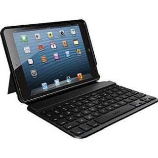 Used ZAGG ZAGGkeys MINI 7 iPad mini Keyboard Case FOSBSLBLK103