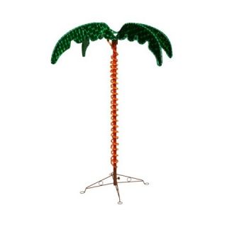 ft. Pre Lit LED Rope Light Palm Tree