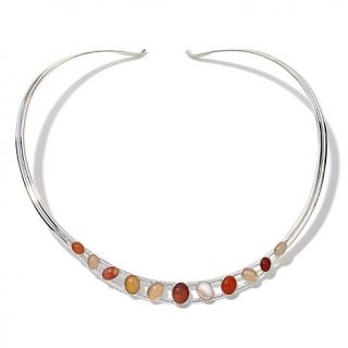 Jay King Jelly Opal Sterling Silver Collar Necklace   7958132