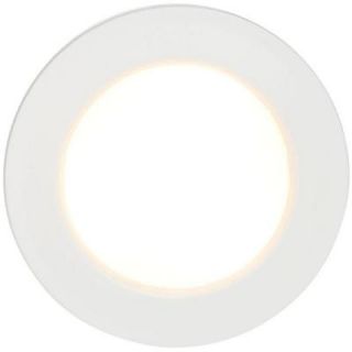 Commercial Electric 3 Light LED White Puck Light 21353NKIT WH
