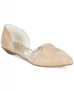 Anne Klein Oshea Two Piece Pointed Toe Flats   Flats   Shoes