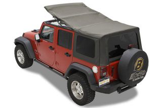 2011 2017 Jeep Wrangler Soft Tops   Bestop 79146 36   Bestop Sailcloth Replace A Top Soft Jeep Top